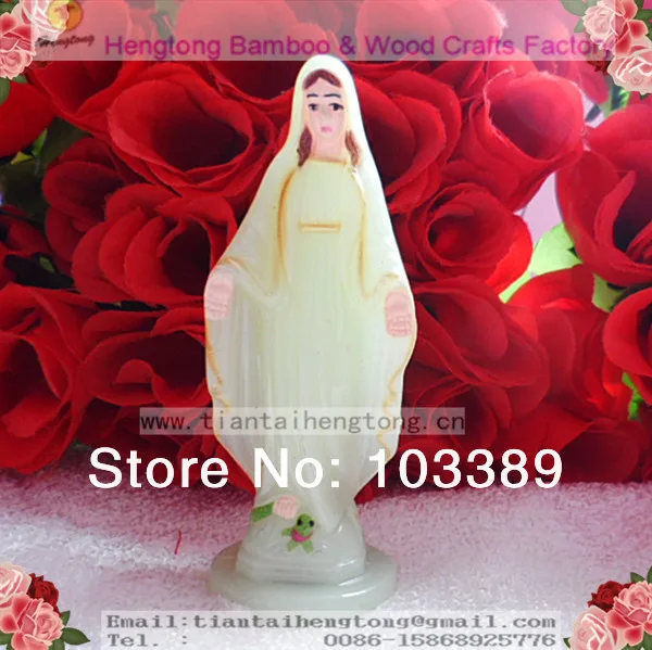 free shipping (40pieces per lot) cheap plastic religious holy mary