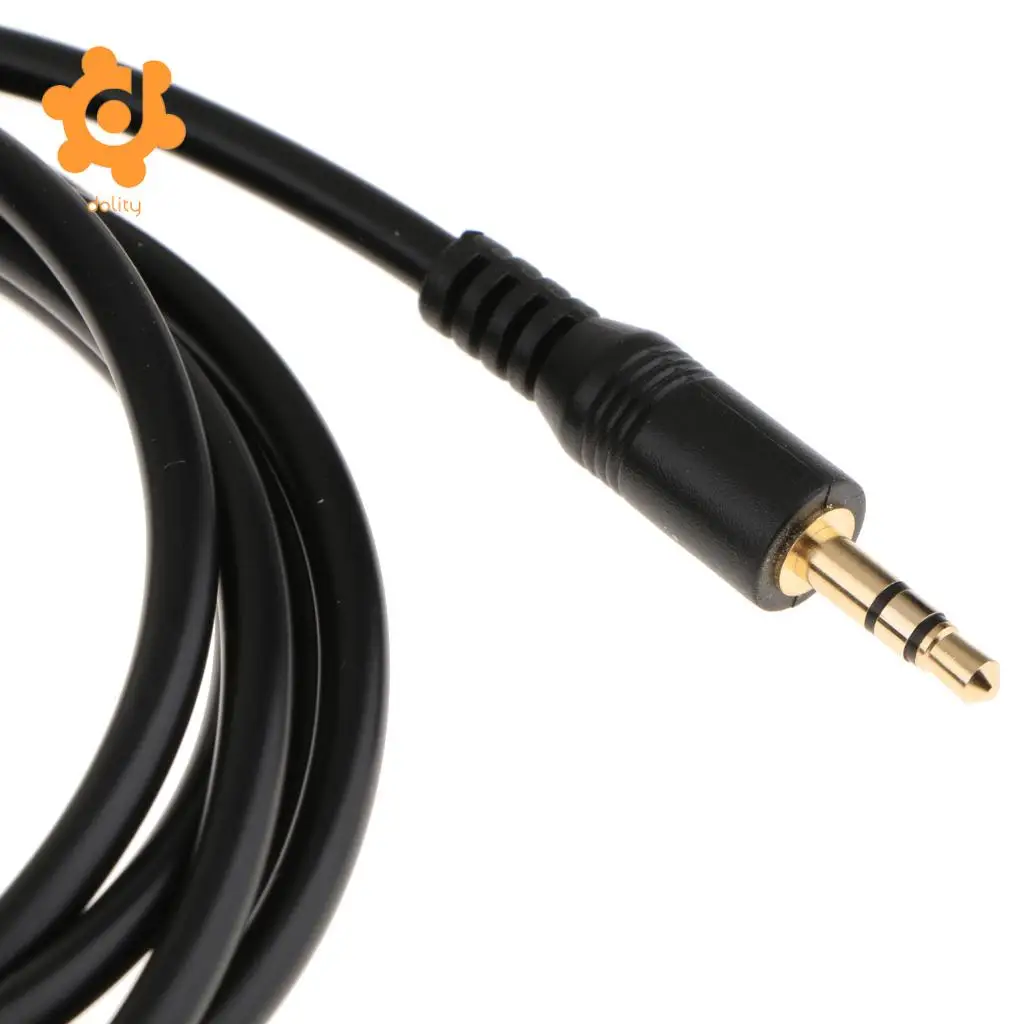 dolity 3.5MM Male AUX Audio Adapter Cable For BMW E85 E83 E83 E86 X3 Mini Cooper
