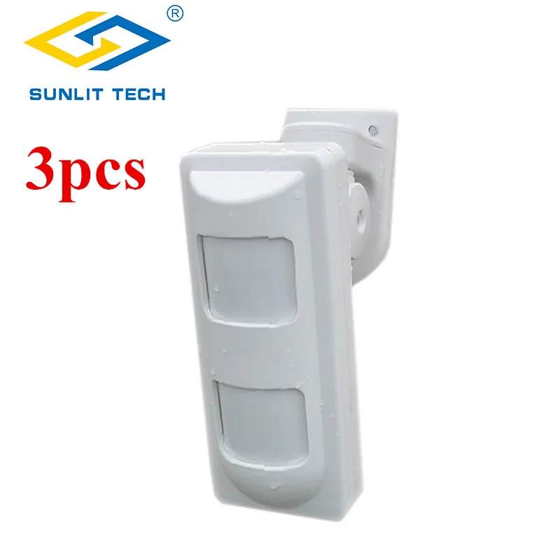 3pcs Wireless Dual PIR Sensor 433Mhz Infrared Motion Detector Alarm Pet Immune Sensors For GSM/PSTN Home Security Alarm System 3pcs Wireless Dual PIR Sensor 433Mhz Infrared Motion Detector Alarm Pet Immune Sensors For GSM/PSTN Home Security Alarm System