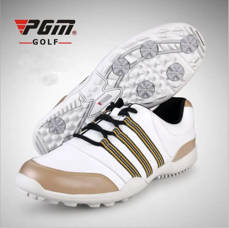 

PGM Men Golf Shoes Fixed shoe spikes Sneakers non-slip Wear-resistant Waterproof breathable Golf Shoes Plus Size 39-45