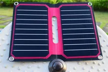 Solarparts 5V 10W ETFE high efficiency portable solar charger 12V flexible solar panel cell foldable charger