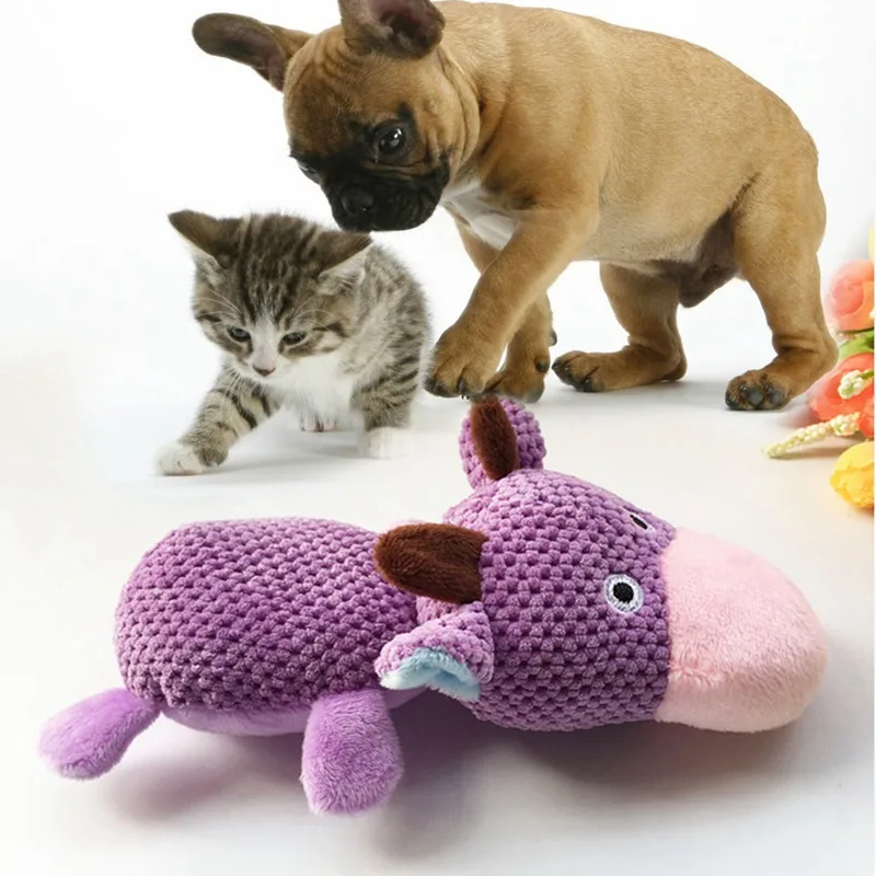 

Pet Dogs Corn Velour Squeaky Chew Toy Pet Molds Molar Toy Solving Boredom Develop Intelligence