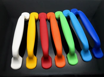 

3.75" Colorful Drawer Knobs Kitchen Cabinet Handle Door Handle Dresser Knobs Kids Blue Furniture Hardware White Green 96 mm