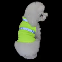 Светоотражающие одежда для собак флуоресцентный жилет безопасности собаки Полицейская собака пальто прогулочная безопасности собака Костюмы