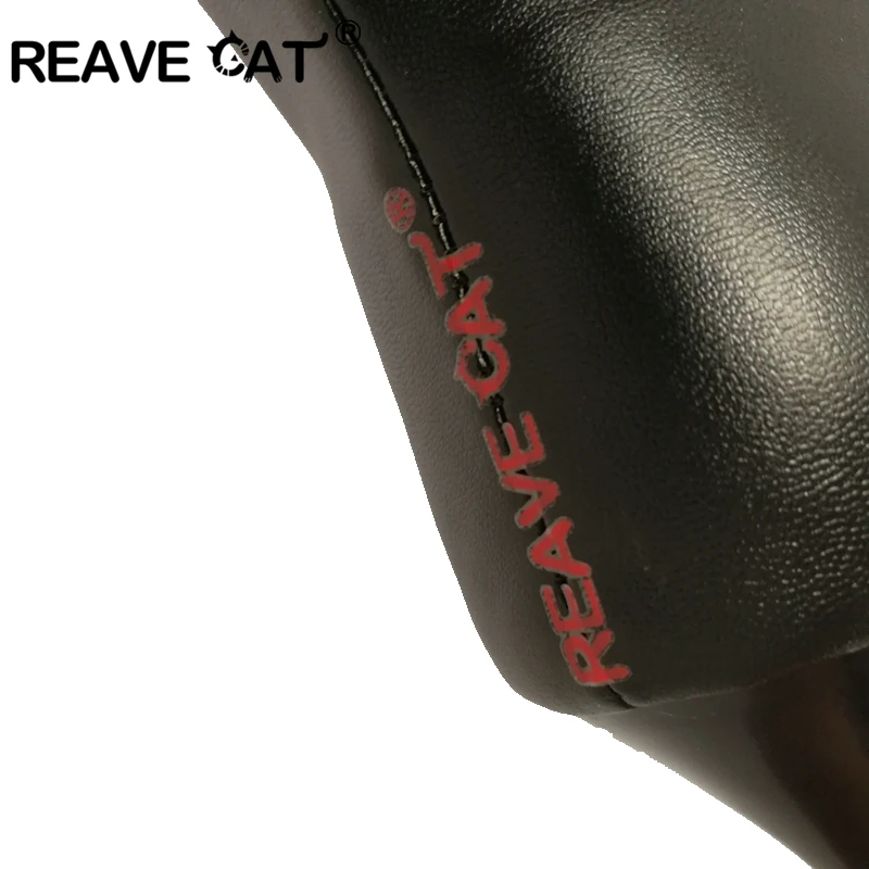 Women Knee Boots Platform High Heels Big Size 31-46 Autumn Winter REAVE CAT