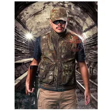 Men’s Sport Tactical Hunting Shooting Vest Airsoft Motocycle Riding Fishing Hiking Clothing