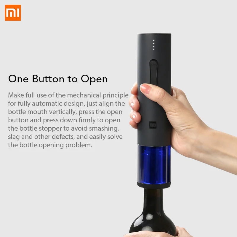  Original Xiaomi HUOHOU Wine Electric Bottle Mi Passkey 2018 Cool Gadget Smart Home Accessories Best - 32907708749