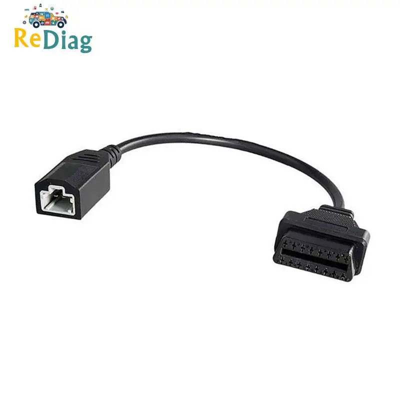 For Honda 3Pin To 16Pin OBD2 ⅡAuto Car Diagnostic Adapter Connector Cable 30cm F 