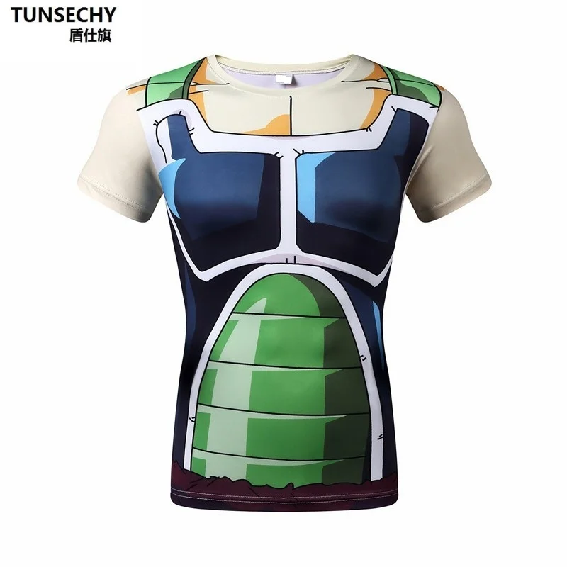 Character Print T-Shirt Fashion Casual Fitness Cool O-neck Men's T Shirt Summer Short Sleeve Men Clothing Dragon ball armor Character Print T-Shirt Fashion Casual Fitness Cool O-neck Men's T Shirt Summer Short Sleeve Men Clothing Dragon ball armor