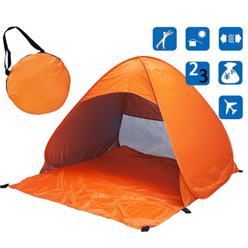 Portable Outdoor Camping Beach Picnic Pad Cushion Canopy Automatic