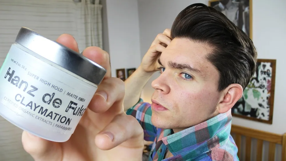 Hanz De Fuko Claymation Rambut Lilin Tinggi Terus Ultra Matte Pengiriman Gratis Ke Seluruh Dunia Matt Paper Matt Ryan Black Jerseywax Pattern Aliexpress