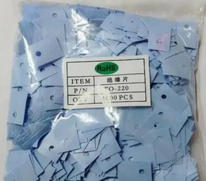 

Free shipping 100PCS TO-220 Insulation Pads Heatsink