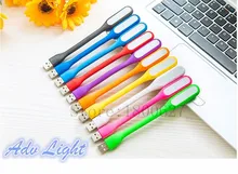 Горячие продажа 10 Цветов Портативный Для Xiaomi USB LED Light с USB Для Питания банк/компьютер Светодиодная Лампа Защитить Зрение USB LED ноутбук