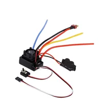 80A Adjustable Sensored/Sensorless Brushless ESC for 1/10 RC Car Buggy Truck