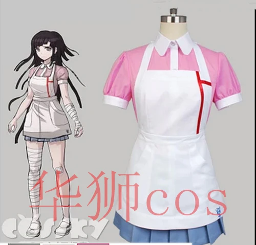 

Dangan Ronpa 2 Mikan Tsumiki Cosplay Costume custom any size