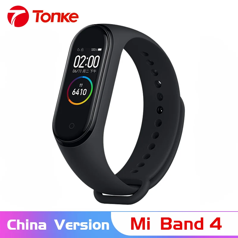 

Original China Version Xiaomi Mi Band 4 Smart Miband 4 Bracelet Heart Rate Fitness 135mAh OLed Screen Bluetooth 5.0 Xiaomi Mijia