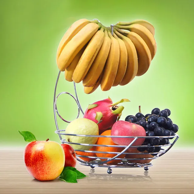 Superior Metal Fruit Basket Banana Rack Fruit Rack Storage Basket ... Superior Metal Fruit Basket Banana Rack Fruit Rack Storage Basket ...