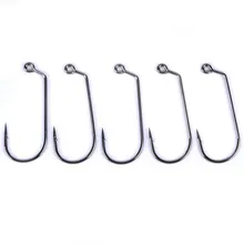 100 шт. крючок Размеры 1/0#-5/0# углерода Сталь Крючки рыбы джиг Крючки Рыбалка Крючки Карп Рыба