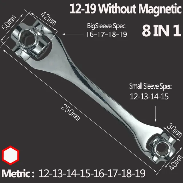 KEKEYANG 48 in 1 Wrench In One Socket Works With Spline Bolts Stand Socket Tiger Universal Hand Tools Wrench KEKEYANG 48 in 1 Wrench In One Socket Works With Spline Bolts Stand Socket Tiger Universal Hand Tools Wrench