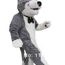 Талисман Собака Хаски талисман костюм обычай Необычные костюмы аниме косплей комплекты Mascotte Необычные платье карнавальный костюм
