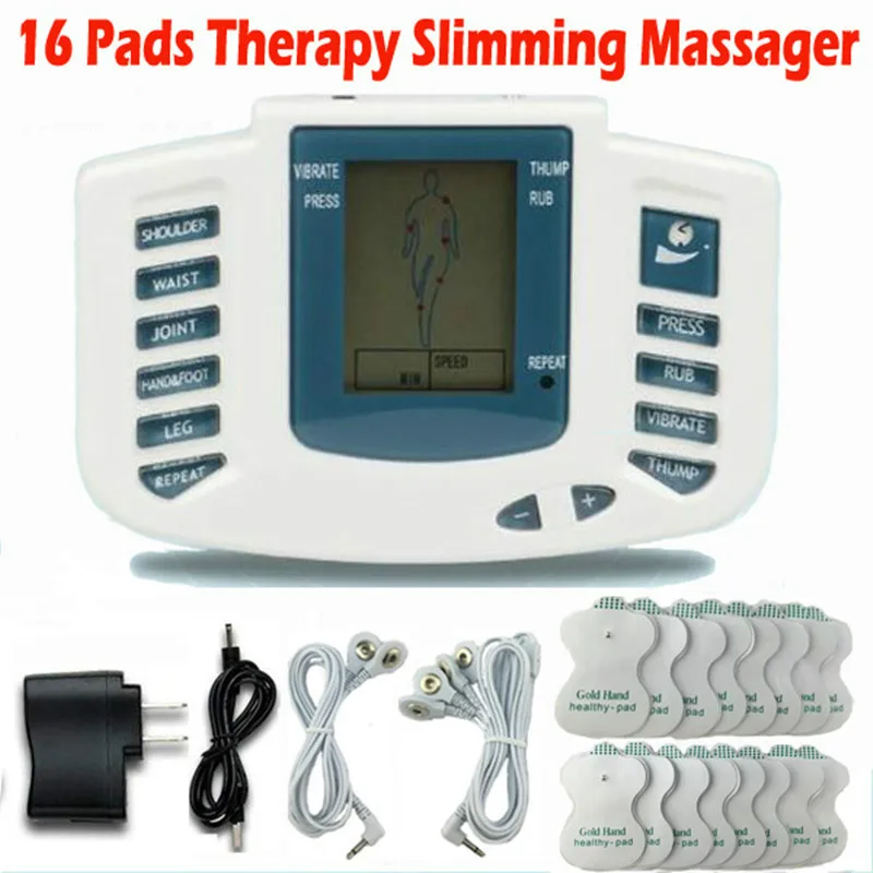 Electronic Body Slimming Pulse Massage for Muscle Relax Pain Relief