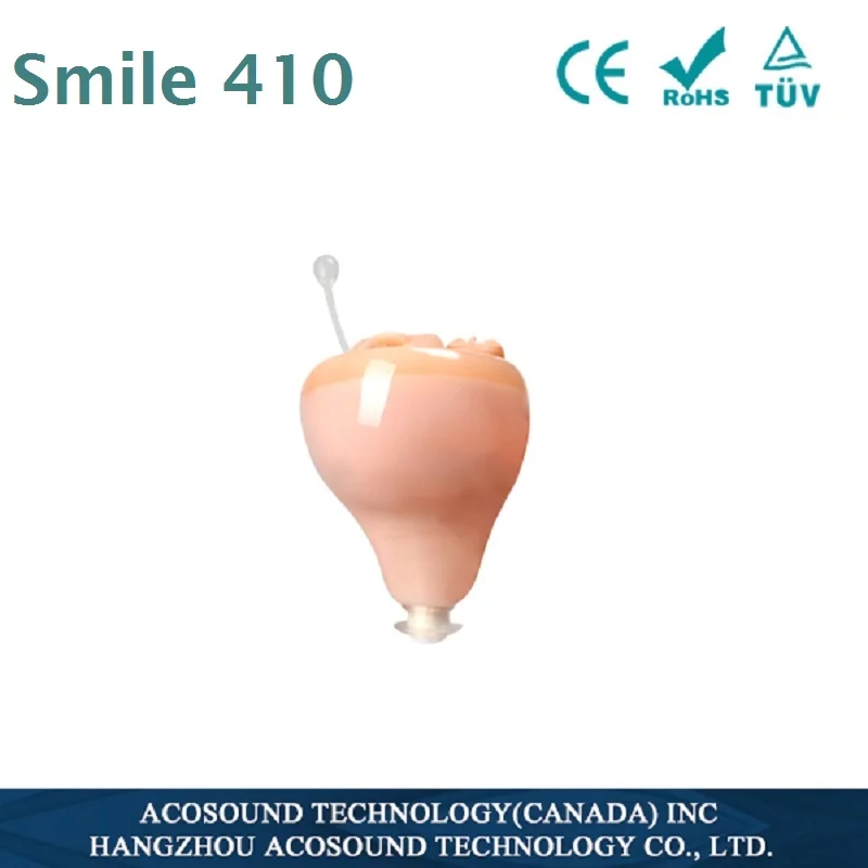 

AcoSound S410 Small Inner Ear Invisible Hearing Aid Best Mini Hearing Device Hearing Aids Adjustable Sound Amplifiers