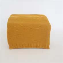 Имбирь новорожденный позирует ткань фон для фотографии реквизит свитер вязаное Одеяло детский душ подарок