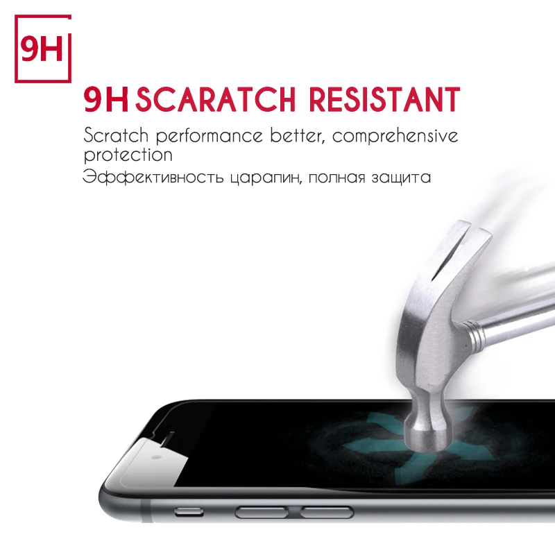 Esvne(2 шт/комплект) 0.2mm 2.5D защитный gla S для Iph On E 6 gla s Iph On E 6 6 S plu S Экран протектор на закаленного gla s фильм