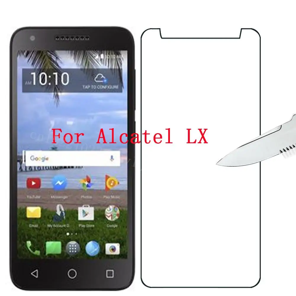 Защитное стекло для Alcatel 1S onyx 1x() Evolve LX IdeaXTRA 1C 1X3, переднее закаленное стекло для смартфона - Цвет: Alcatel LX