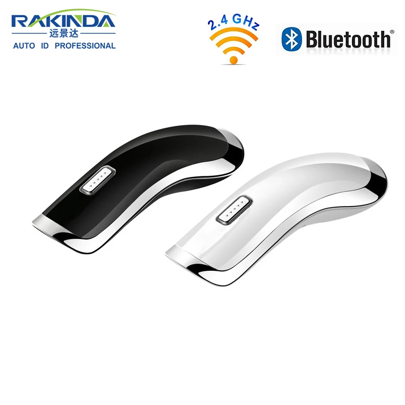 

Free Shipping Handheld Portable Mouse Bluetooth Wireless QR 1D Barcode Scanner USB Interface