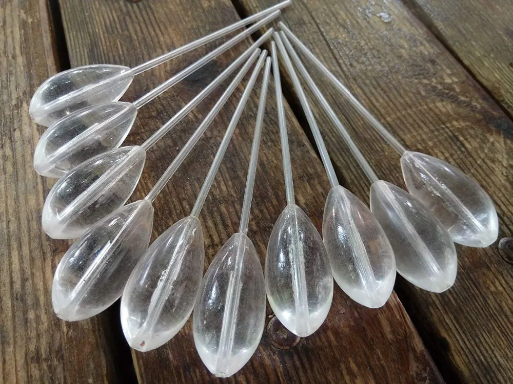LQNB 10Pcsensemble De Flotteurs De P/êche Bou/ée Bouchon Fluctuer Mixte Taille Couleur Flotteurs Bou/ée Pesca Lampe Baton Flotteurs