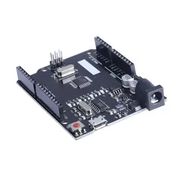 

ALLOYSEED UNO R3 ATmega328P Single Chip Development Improved Board for Arduino Module MicroUSB Compatible NO USB CABLE