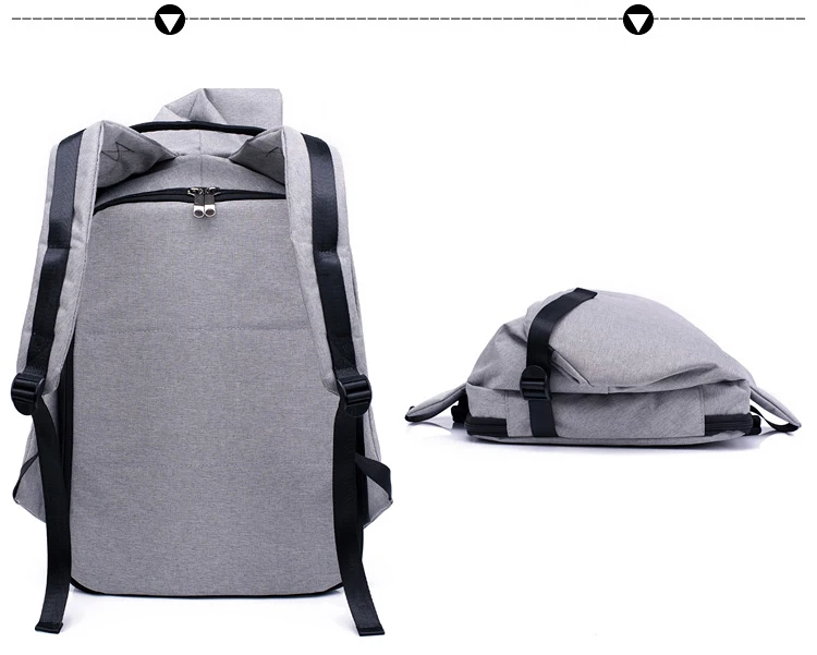 Модный мужской рюкзак для ноутбука 15," USB порт водонепроницаемый дорожный рюкзак Xiao большой емкости Mi колледж студенческий школьный рюкзак