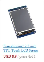 Бесплатная доставка! 2,8 дюйма TFT сенсорный ЖК-экран модуль для arduino UNO R3 высокое качество