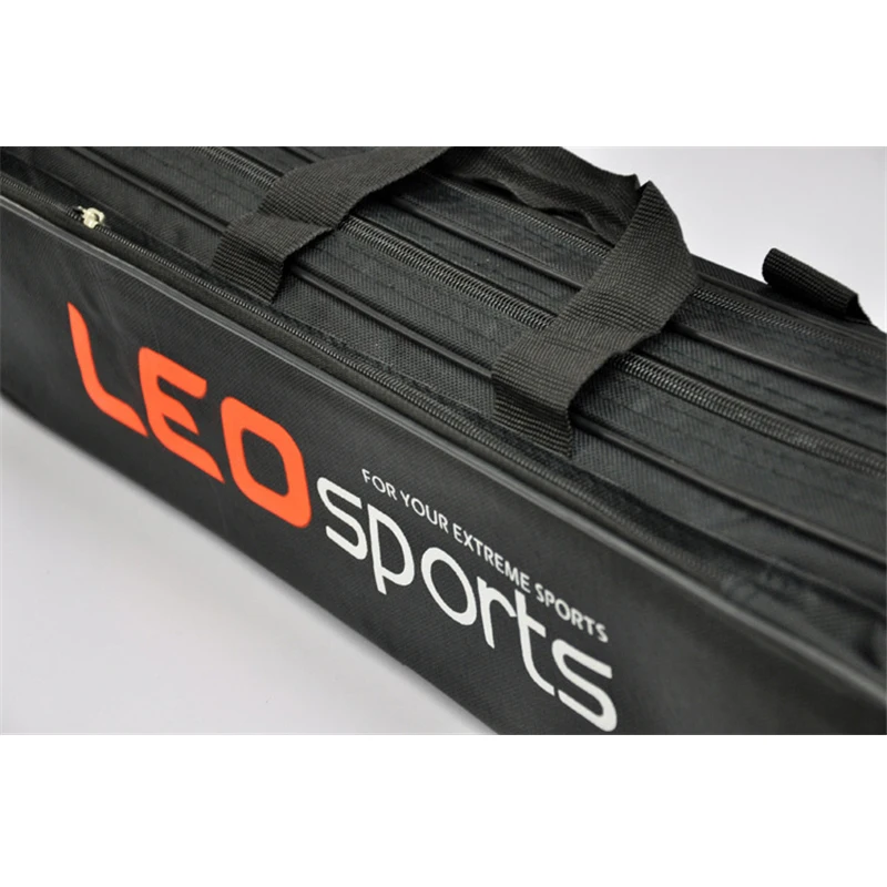 High Quality Oxford Cloth Fishing Bag 70cm Double Layer Fishing Rod Bag with Side Zipper Bag for Fishing Accessories (4)