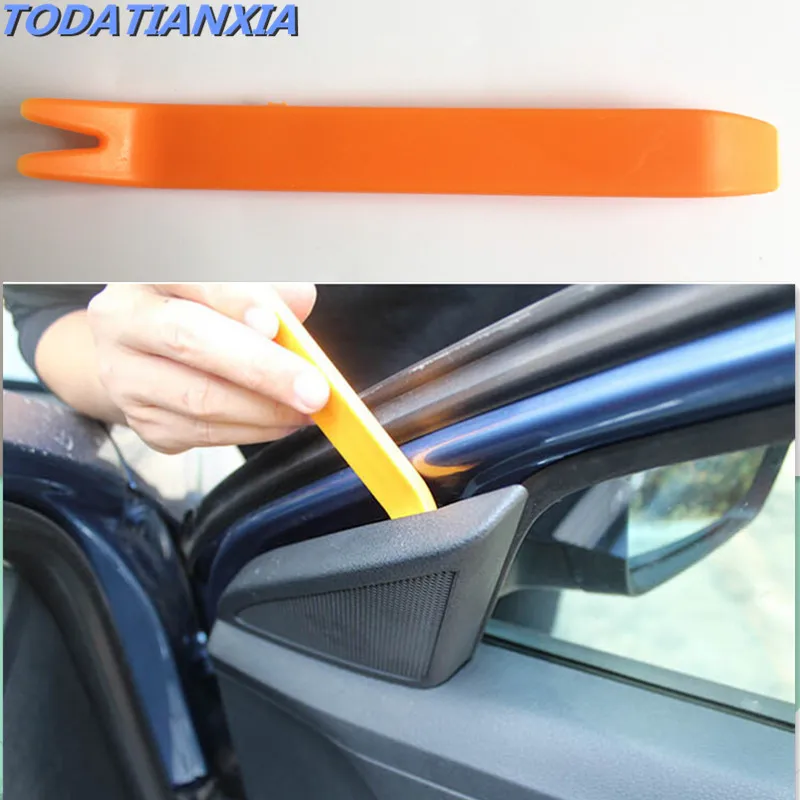 Автомобильная Радио Дверь Клип Панель отделка тире Аудио Удаление для ford mondeo mk4