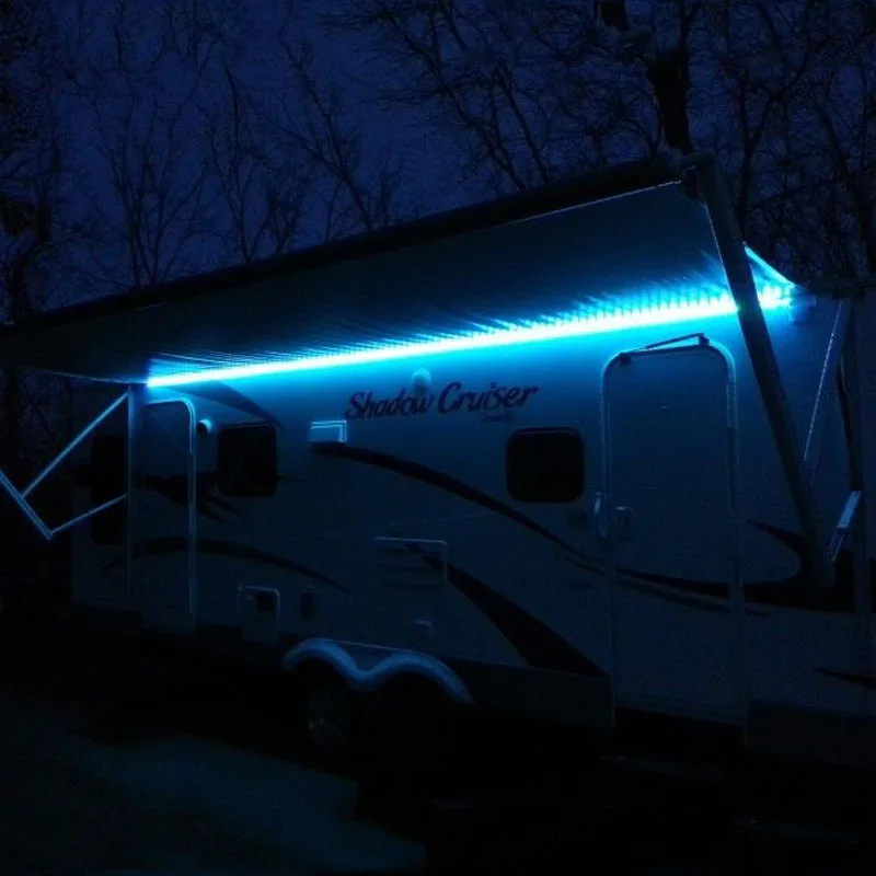 

Premium RV LED Awning Light Set -w/ IR Remote control 44 key RGB 16.5' 5050