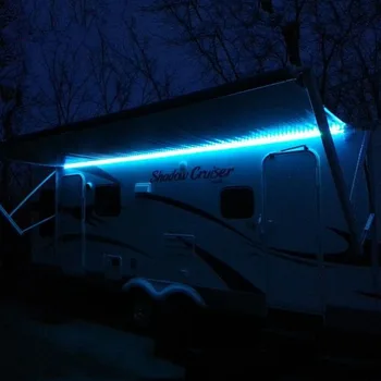 

Premium RV LED Awning Light Set -w/ IR Remote control 44 key RGB 16.5' 5050