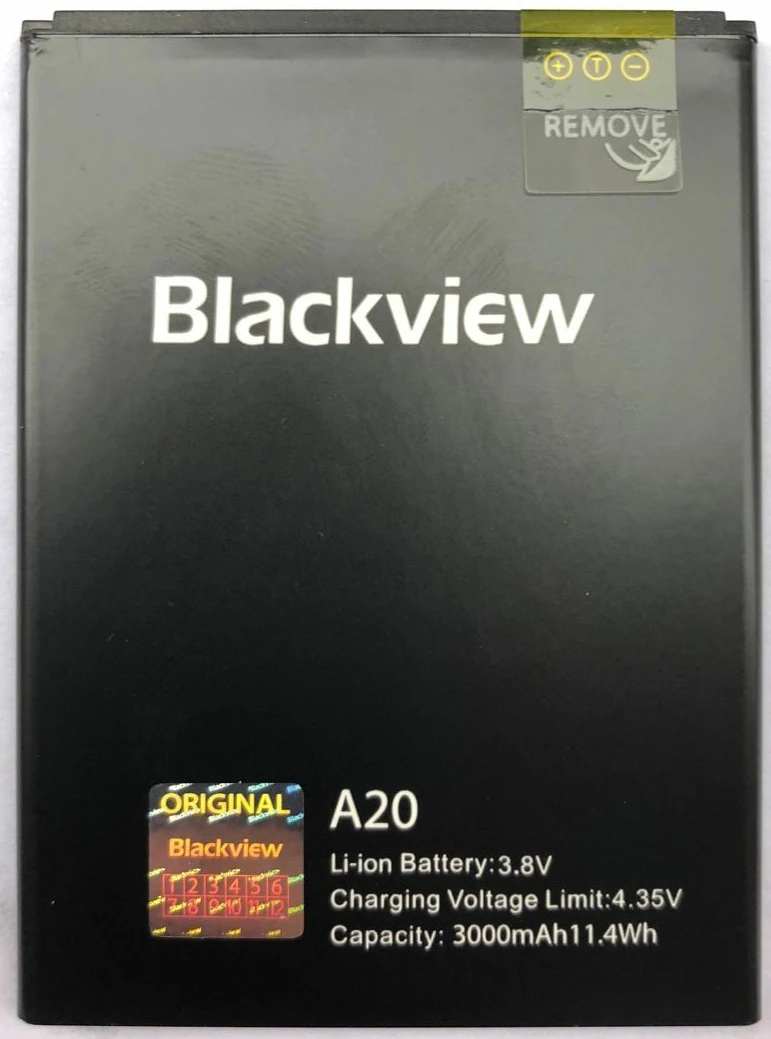 

100% Original Backup Blackview A20 3000mAh Battery For Blackview A20 Smart Mobile Phone + +Tracking Number+ In Stock