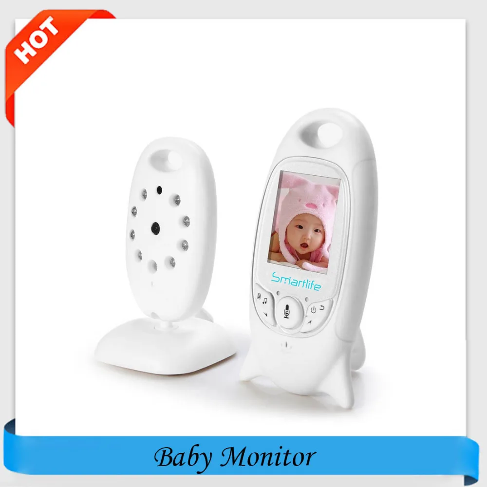 Infant 2.4 GHz Wireles Baby Radio Babysitter Digital Video Baby Monitor Audio Night Vision Music Temperature Display Radio Nanny