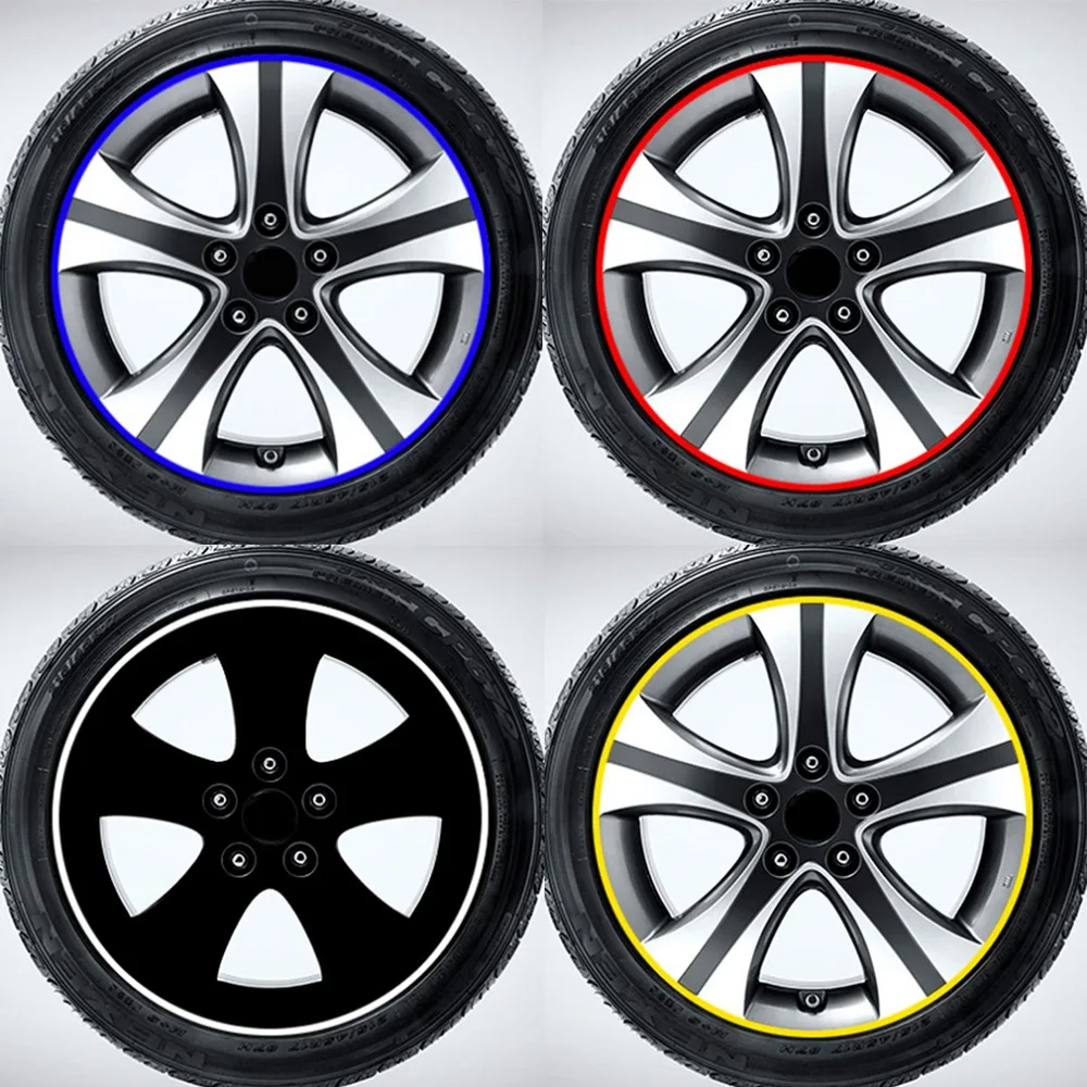 Trendy Modified Decorative Decals For Bicycle Tire Rim Paste Wheel