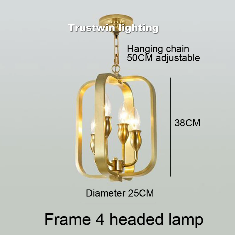 Frame 4 headed lamp