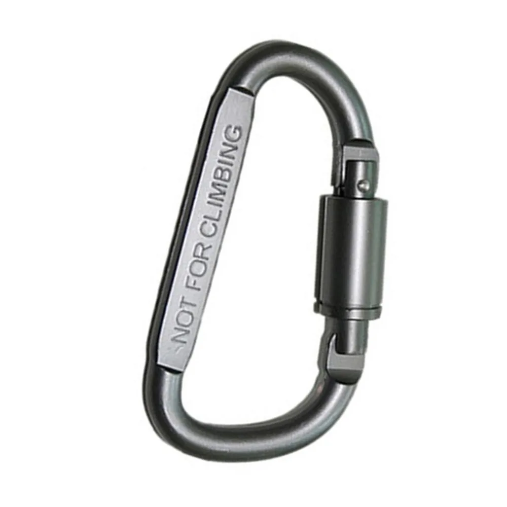 1Pcs Camping Tools Carabiner Clip Keychain Aluminum Alloy Tourist Equipment Climbing Carabiners Hook | Спорт и развлечения
