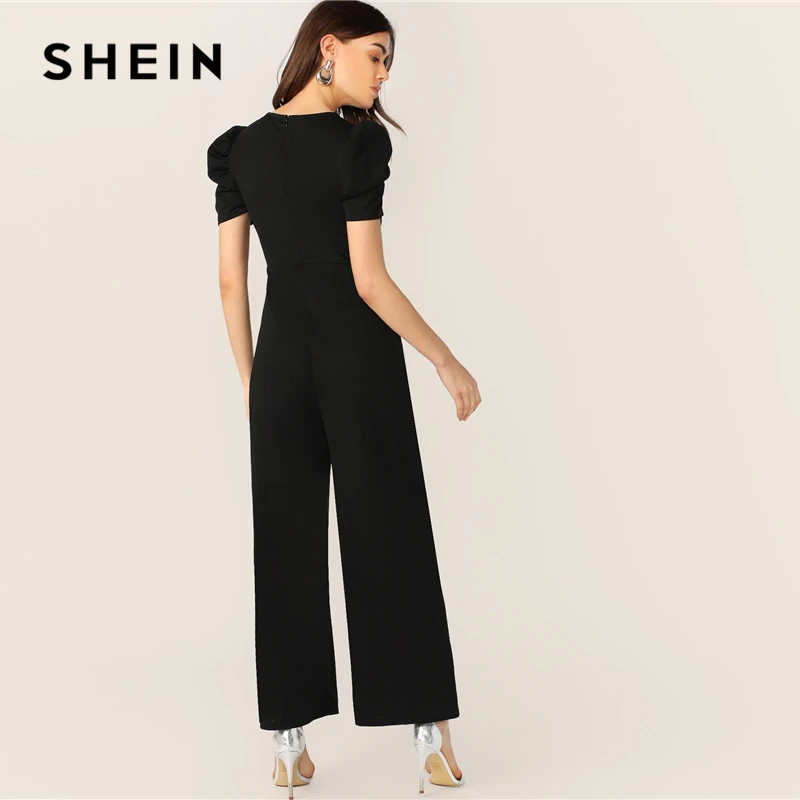 shein wide leg jumpsuit