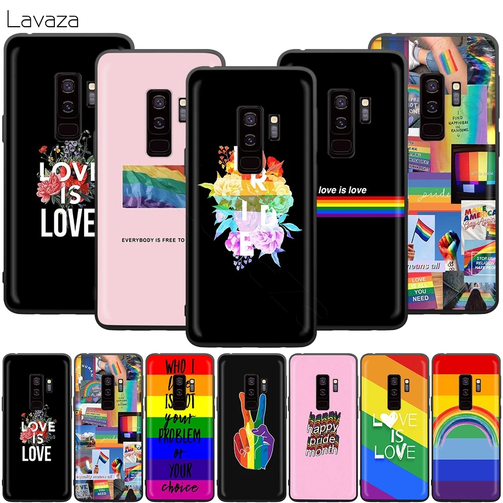 Чехол Радужный для Samsung Galaxy S20 S10 S9 S8 S7 S6 Plus Note 9 8 M30 M20 M10 Edge Lite Ultra|Бамперы| |
