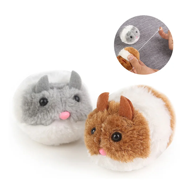 

1Pcs sport mouse interactive toy durable plush sports mouse cat toy pet accessories