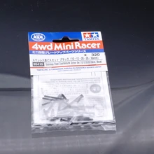 Tamiya 95415 мини 4WD нержавеющей Сталь потайной головкой 10/12/20/25/30 мм черный