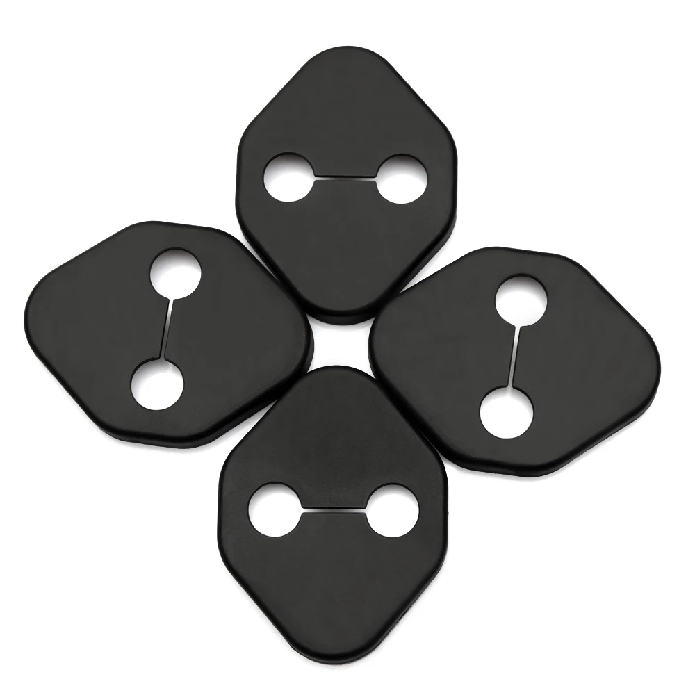 

4pcs/set Door Lock Decoration Protection Cover Case For Toyota Corolla Camry Avensis RAV4 Yaris Auris Car Styling