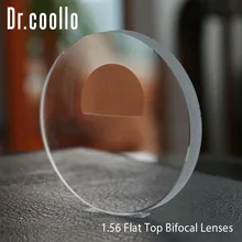 1,56 плоские верхние бифокальные линзы дальнее видение дальнозоркость по рецепту линзы дальнозоркость, Оптические Линзы для очков