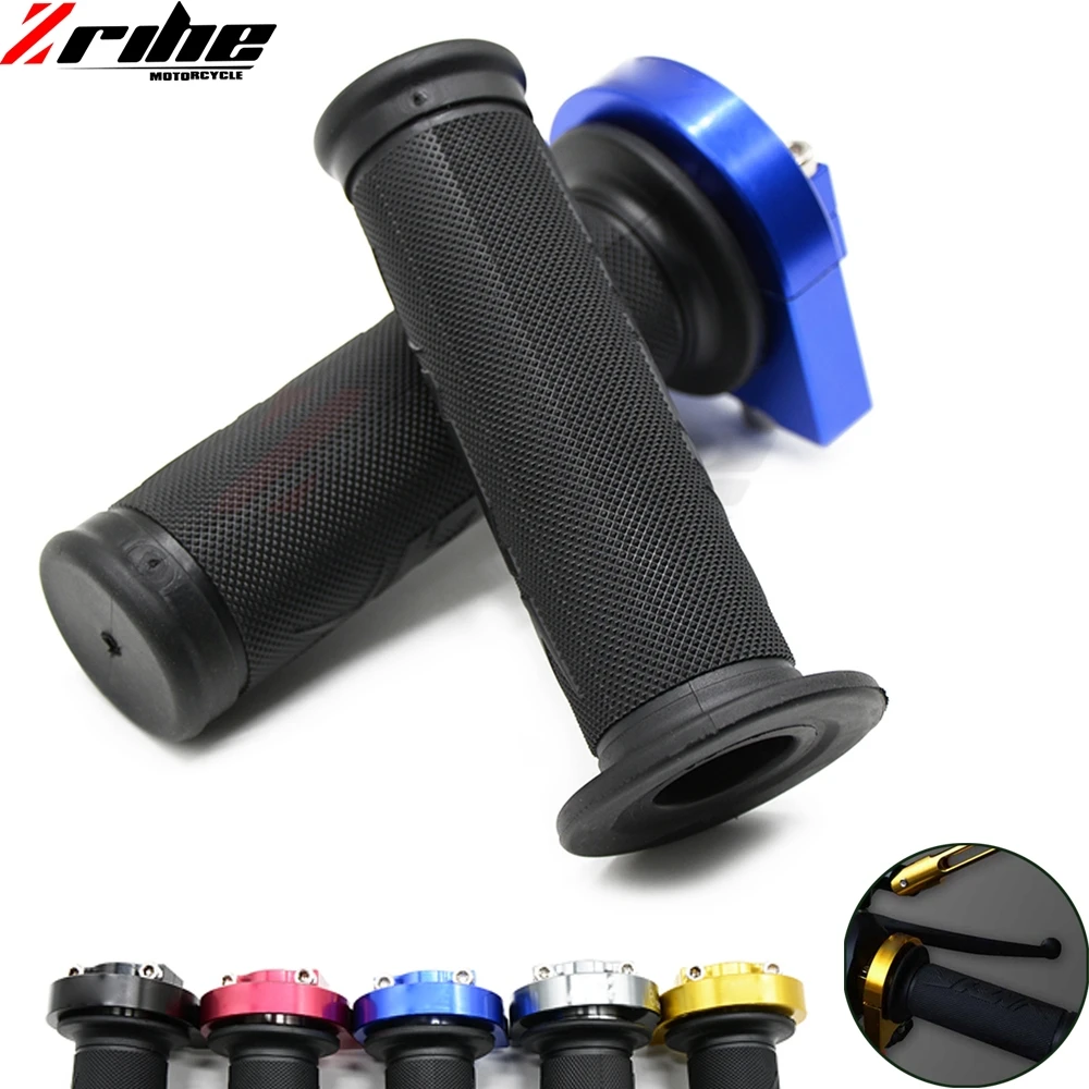 Motorcycle 7//8/" Hand Grips Handle Bar For Honda Suzuki Kawasaki Yamaha